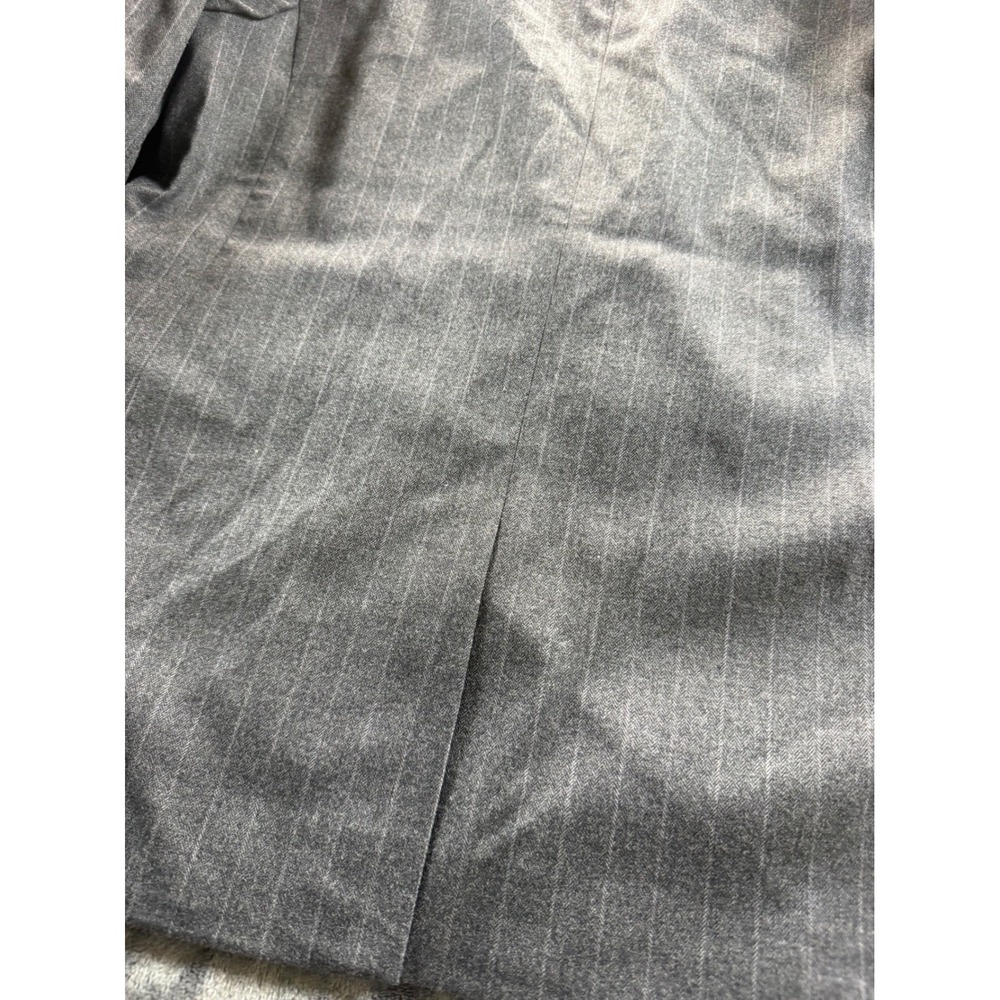 NWT JJXX women's Mary Brushed Reg Blazer TLR SN Dark Grey Pinstripe - Picture 9 of 11